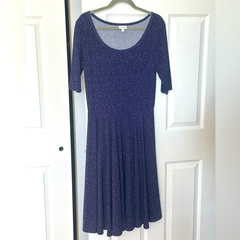 LuLaRoe Nicole Dress EUC